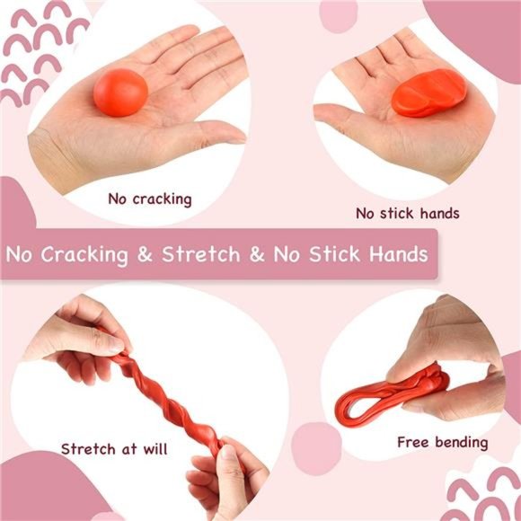 Polymer Clay 50 Colors, Modeling Clay for Kids Non-Toxic with Sculpting Tools - Picture 4 of 6